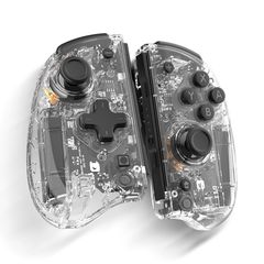  Tay Cầm Chơi Game Iine Split Pad Pro Joycon, Màu Trong Suốt 