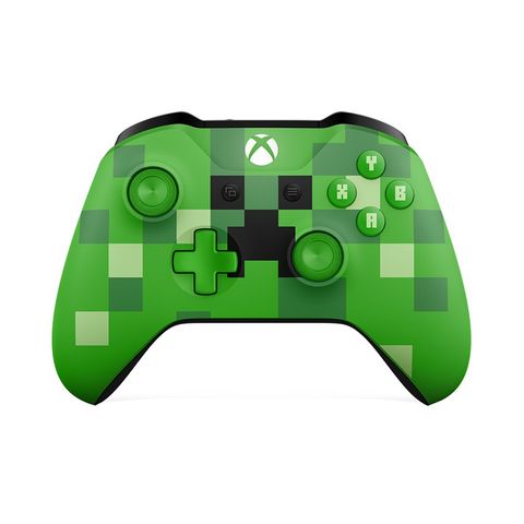 Tay Cầm Chơi Game Không Dây Xbox One S - Minecraft Creeper
