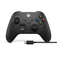  Tay Cầm Microsoft Xbox One X Có Dây Màu Đen 