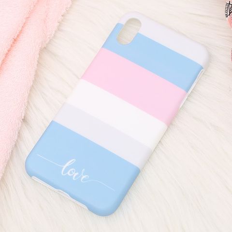 Ốp lưng iPhone Xs Max Nhựa dẻo Matte IMD 360 OSMIA CKTG190603 Love
