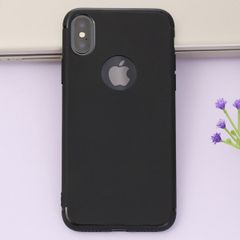  Ốp lưng iPhone X Nhựa dẻo Matte Solid TPU Xmobile Đen 