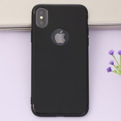  Ốp lưng iPhone X Nhựa dẻo Matte Solid TPU Xmobile Đen 