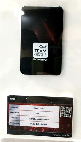 Team Group Portable Pd500 Ssd  120Gb