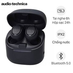  Tai nghe Bluetooth True Wireless Audio Technica ATH-CK3TW Đen 
