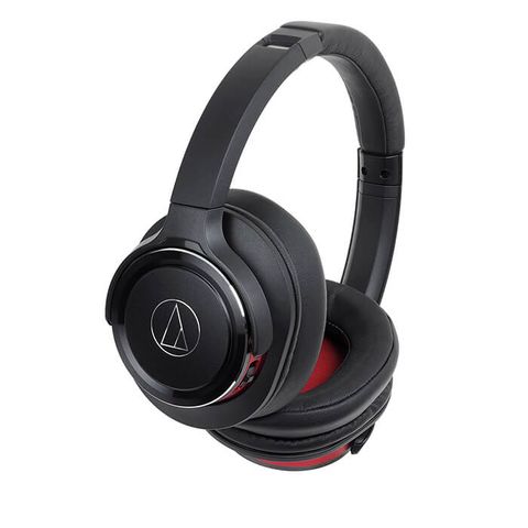 Tai nghe Audio Technica Solid Bass ATH-WS660BT Red