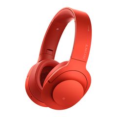  Tai nghe bluetooth Sony MDR-100ABN - Đỏ cam 