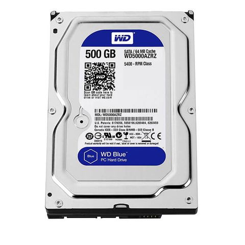 WD Blue™ 500GB - 5400rpm 64MB Cache