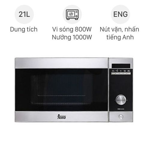 Lò vi sóng có nướng Teka MWE 210G 21 lít