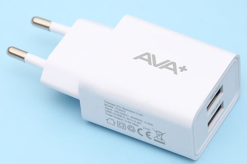 Adapter Sạc USB 12W AVA+ TCED2 Trắng