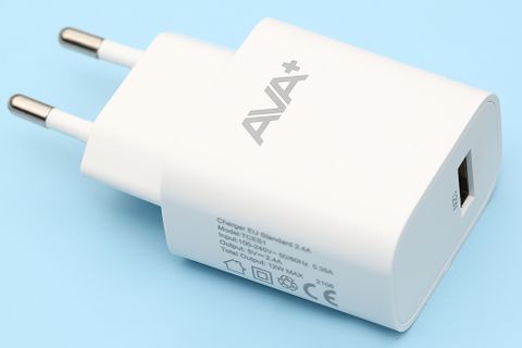 Adapter Sạc USB 12W AVA+ TCES1 Trắng