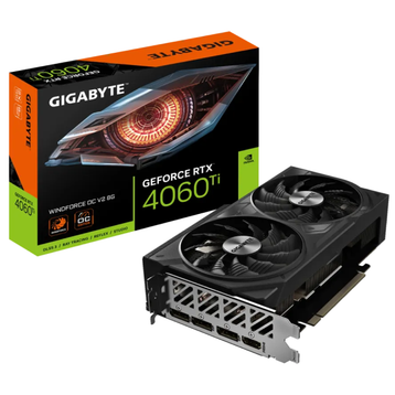 Card màn hình RTX 4060 Ti WINDFORCE OC V2 8G GV-N406TWF2OCV2-8GD