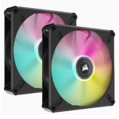  Tản nhiệt bộ 2 Fan 140mm Corsair ML140 RGB Elite 