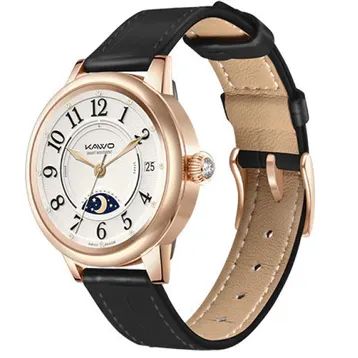 Đồng hồ thông minh KAVVO Date 36mm Vàng/Đen