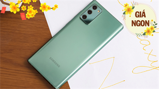 Galaxy Note 20 cũ vẫn đang giảm ngon lành trong dịp Tết này, giá máy chưa đến 13 triệu, quá đáng sắm