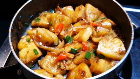 2 cách làm thơm kho chay chua chua ngọt ngọt đổi vị cho gia đình