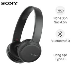  Tai nghe chụp tai Bluetooth Sony WH-CH510/BC Đen 