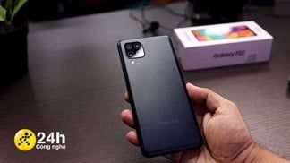 Trên tay Samsung Galaxy F22: Smartphone giá rẻ chỉ từ 3.8 triệu* đã sở hữu pin khủng 6.000 mAh, màn hình Super AMOLED 90 Hz mượt mà