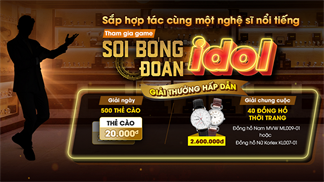 KẾT QUẢ: Minigame Soi bóng đoán idol để có cơ hội ẵm được đồng hồ đeo tay trị giá 2.6 triệu, xem ngay có tên mình không