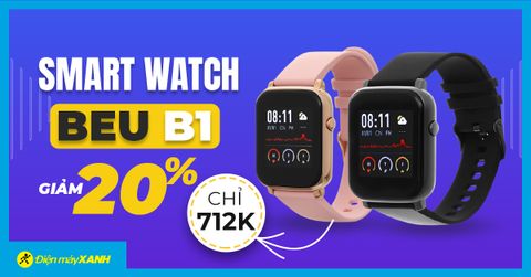 Giảm SỐC nguyên tháng: Smart Watch BeU B1 giảm đến 20%, đáng sắm nhất dịp cuối năm