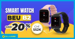  Giảm SỐC nguyên tháng: Smart Watch BeU B2 giảm đến 20%, giá chỉ từ 550K. Mua ngay! 