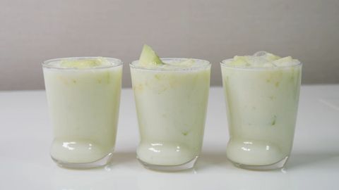 Cách làm sữa dưa lưới ngọt thanh, bổ dưỡng cho cả nhà