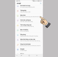  Đổi màu nền thanh điều hướng trên Samsung Galaxy Note 8 