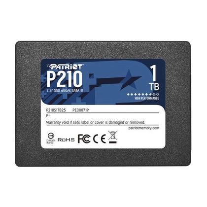 Ổ Cứng Laptop SSD PATRIOT P210 SATA3 1TB