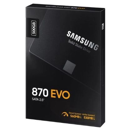 Ổ Cứng Laptop SSD SAMSUNG 870 EVO SATA3 500GB