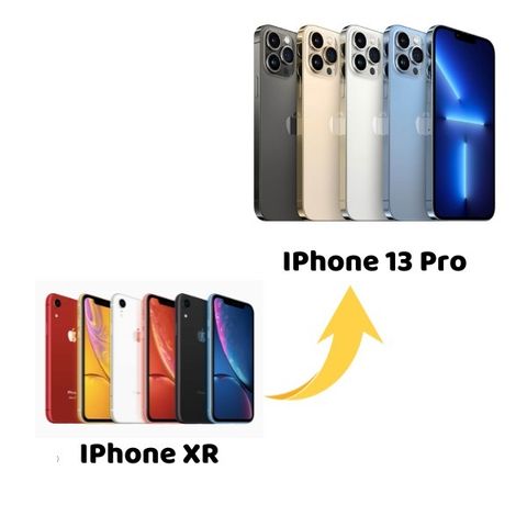 Thay vỏ iPhone Xr lên iPhone 12 Pro