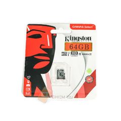  Thẻ nhớ MicroSD SDHC Kingston 64GB 