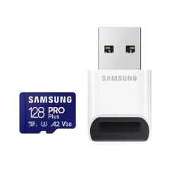  Thẻ Nhớ MicroSDXC Samsung Pro Plus U3 A2 128GB 180MB/s Với Reader 