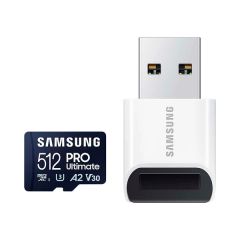  Thẻ Nhớ MicroSDXC Samsung Pro Ultimate U3 A2 512GB 200MB/s Với Reader 