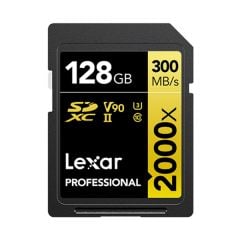  Thẻ nhớ SDXC Lexar Professional 2000x U3 128GB 300MB/s GOLD Series 