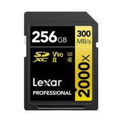  Thẻ nhớ SDXC Lexar Professional 2000x U3 256GB 300MB/s GOLD Series 