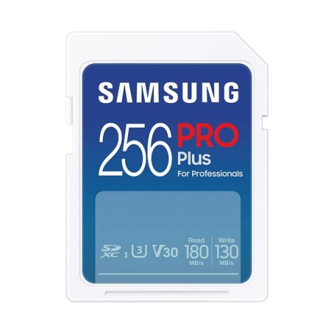 Thẻ nhớ SDXC Samsung Pro Plus U3 256GB 180MB/s