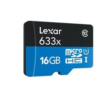 Thẻ nhớ 16GB Micro 633X SDHC 95MB/45MB/s Lexar