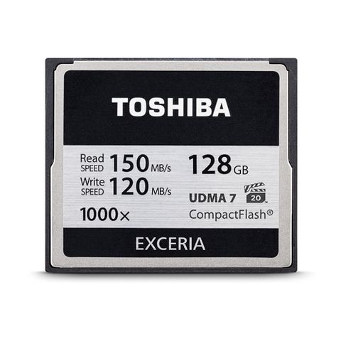 Thẻ Nhớ Compactflash (Cf) Toshiba Exceria 128Gb 1000X