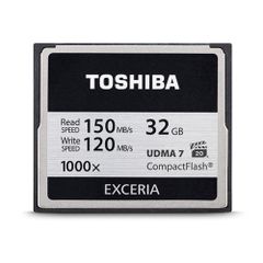  Thẻ Nhớ Compactflash (Cf) Toshiba Exceria 32Gb 1000X 