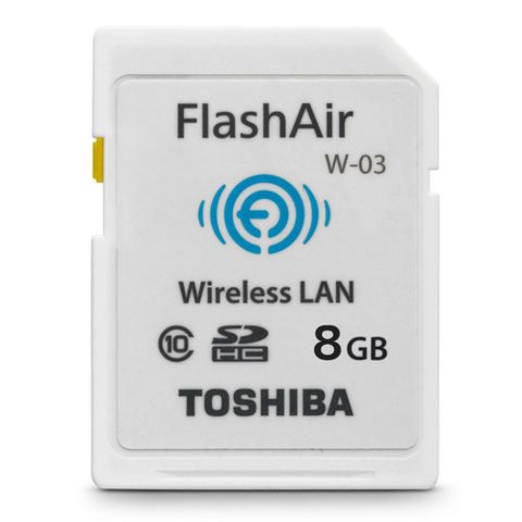 Thẻ Nhớ Sdhc Toshiba Wi-Fi Flashair W-03 8Gb