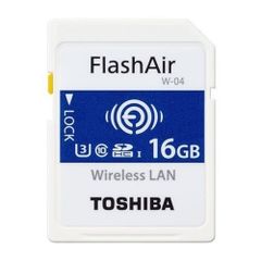  Thẻ Nhớ Sdhc Toshiba Wifi Flashair W-04 U3 16Gb 