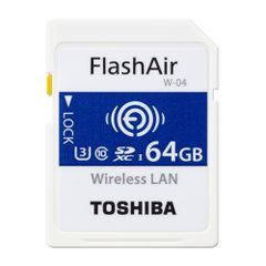  Thẻ Nhớ Sdxc Toshiba Wifi Flashair W-04 U3 64Gb 