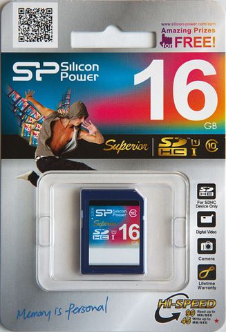 Thẻ Nhớ Silicon Power 16Gb - Sd