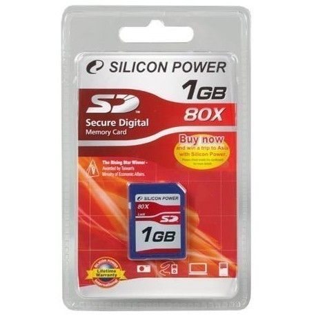 Thẻ Nhớ Silicon Power 1Gb - Sd