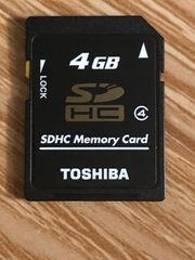 Thẻ Nhớ Toshiba 4Gb - Sd 