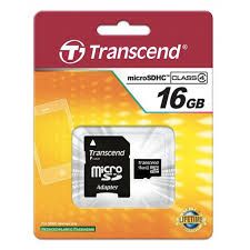 Thẻ Nhớ Transcend 16Gb - Micro Sd