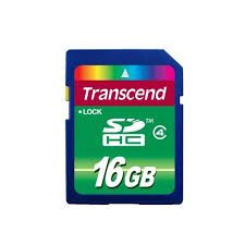 Thẻ Nhớ Transcend 16Gb - Sd