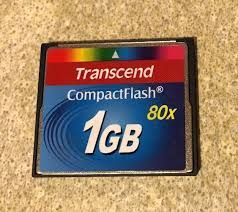  Thẻ Nhớ Transcend 1Gb - Cf 