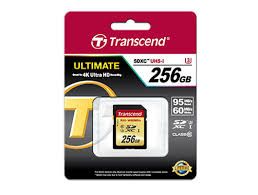 Thẻ Nhớ Transcend 256Gb - Sd