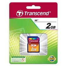  Thẻ Nhớ Transcend 2Gb - Sd 