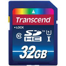  Thẻ Nhớ Transcend 32Gb - Sd 